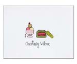 Sugar Cookie Foldover Stationery - FO-IC