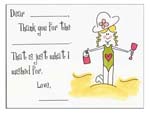 Sugar Cookie Fill-In Thank You Notes - TK-GR