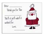 Sugar Cookie Fill-In Thank You Notes - TK-SA