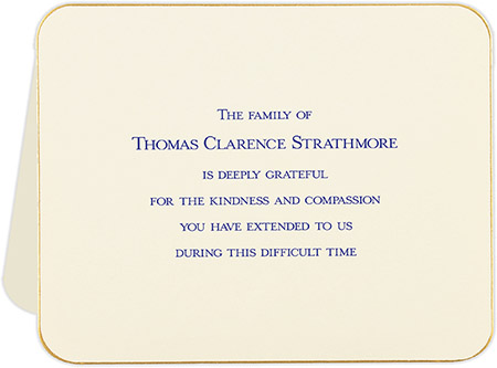 Thermography Sympathy Notes by Embossed Graphics (LaTour)