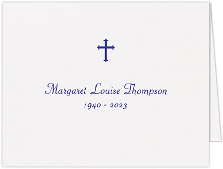 Thermography Sympathy Notes by Embossed Graphics (Canvas)