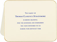 Thermography Sympathy Notes by Embossed Graphics (LaTour)
