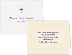 Thermography Sympathy Notes by Embossed Graphics (Canvas)