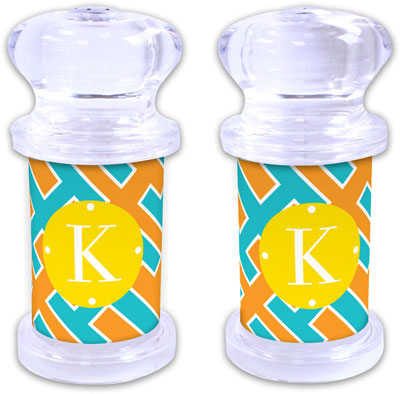 Dabney Lee Personalized Salt and Pepper Shakers - Acapulco