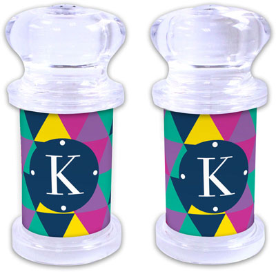 Dabney Lee Personalized Salt and Pepper Shakers - Acute Dabney Lee Personalized Salt and Pepper Shakers - Acute
