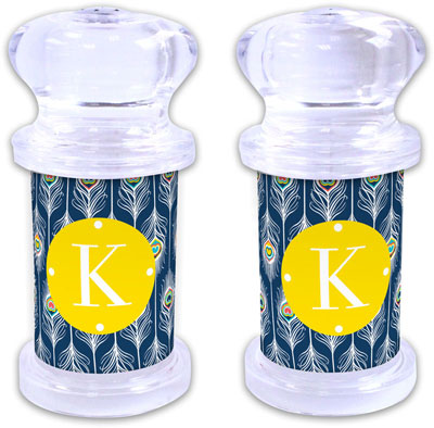 Dabney Lee Personalized Salt and Pepper Shakers - Argus