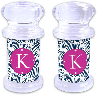 Dabney Lee Personalized Salt and Pepper Shakers - Bruno Dabney Lee Personalized Salt and Pepper Shakers - Bruno