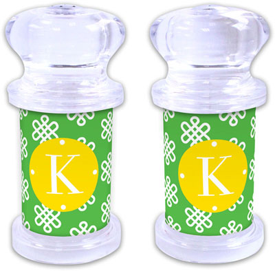 Dabney Lee Personalized Salt and Pepper Shakers - Clementine