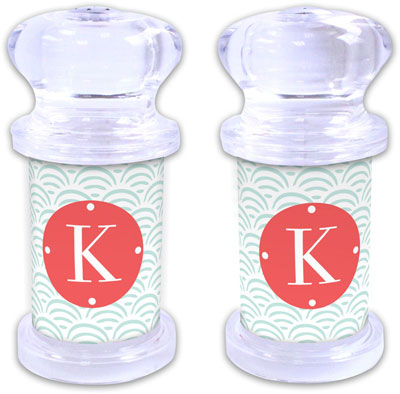 Dabney Lee Personalized Salt and Pepper Shakers - Ella