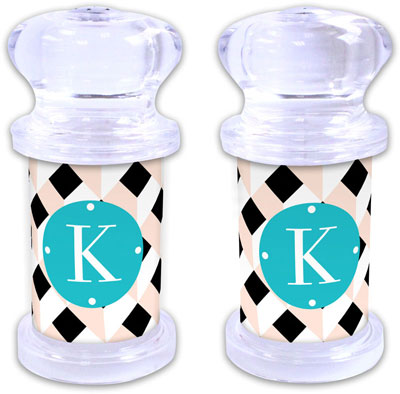 Dabney Lee Personalized Salt and Pepper Shakers - Golden Girl Dabney Lee Personalized Salt and Pepper Shakers - Golden Girl