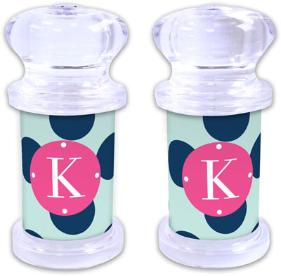 Dabney Lee Personalized Salt and Pepper Shakers - Jane Dabney Lee Personalized Salt and Pepper Shakers - Jane