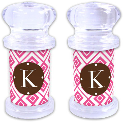Dabney Lee Personalized Salt and Pepper Shakers - Lucy