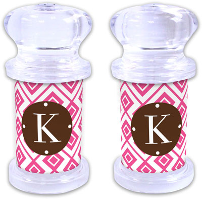 Dabney Lee Personalized Salt and Pepper Shakers - Lucy Dabney Lee Personalized Salt and Pepper Shakers - Lucy