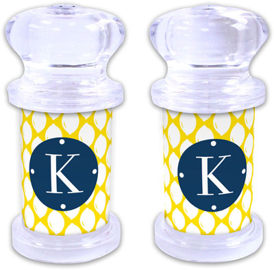 Dabney Lee Personalized Salt and Pepper Shakers - Meyer