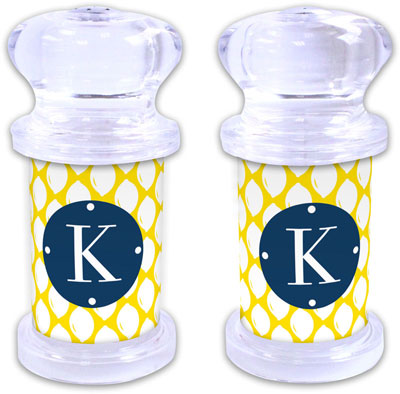 Dabney Lee Personalized Salt and Pepper Shakers - Meyer Dabney Lee Personalized Salt and Pepper Shakers - Meyer