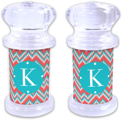 Dabney Lee Personalized Salt and Pepper Shakers - Mission Fabulous