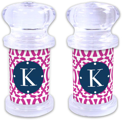 Dabney Lee Personalized Salt and Pepper Shakers - Poppy Dabney Lee Personalized Salt and Pepper Shakers - Poppy