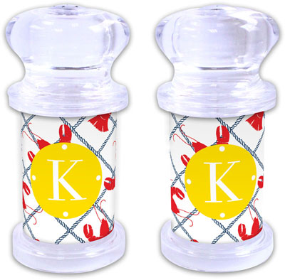 Dabney Lee Personalized Salt and Pepper Shakers - Rock Lobster Dabney Lee Personalized Salt and Pepper Shakers - Rock Lobster