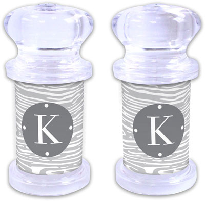Dabney Lee Personalized Salt and Pepper Shakers - Varnish