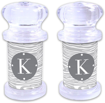 Dabney Lee Personalized Salt and Pepper Shakers - Varnish Dabney Lee Personalized Salt and Pepper Shakers - Varnish