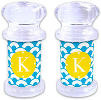 Dabney Lee Personalized Salt and Pepper Shakers - Coins