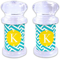 Dabney Lee Personalized Salt and Pepper Shakers - Grasshopper