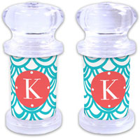 Dabney Lee Personalized Salt and Pepper Shakers - Seashells