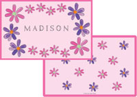 Kelly Hughes Designs - Laminated Placemats (Flower Power) Kelly Hughes Designs - Laminated Placemats (Flower Power)
