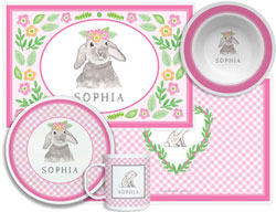 3 or 4 Piece Tabletop Sets by Kelly Hughes Designs (Bunny Love)