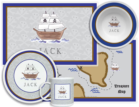 3 or 4 Piece Tabletop Sets by Kelly Hughes Designs (Ahoy Matey)