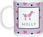 Mugs by Kelly Hughes Designs (Poodles In Paris)