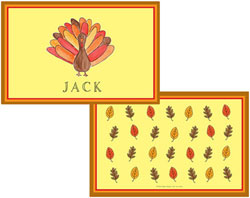 Placemats by Kelly Hughes Designs (Tom Turkey)