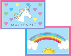 Placemats by Kelly Hughes Designs (Over The Rainbow)