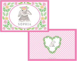 Placemats by Kelly Hughes Designs (Bunny Love)