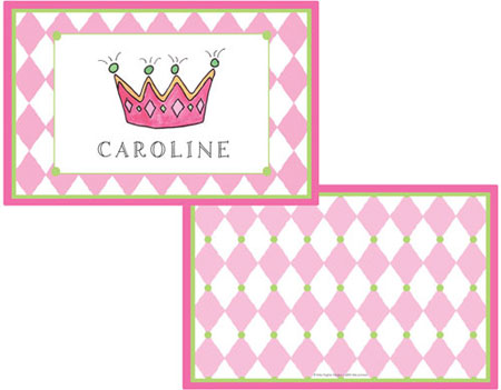 Placemats by Kelly Hughes Designs (Little Princess) Placemats by Kelly Hughes Designs (Little Princess)