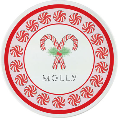 Plates by Kelly Hughes Designs (Peppermint) Plates by Kelly Hughes Designs (Peppermint)