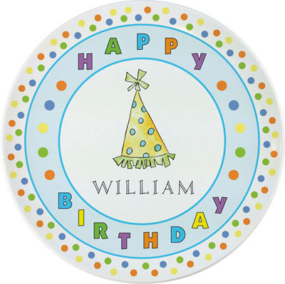 Plates by Kelly Hughes Designs (Party Hats) Plates by Kelly Hughes Designs (Party Hats)