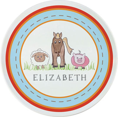 Plates by Kelly Hughes Designs (Down On The Farm) Plates by Kelly Hughes Designs (Down On The Farm)