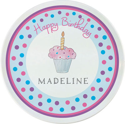 Plates by Kelly Hughes Designs (Birthday Cupcake) Plates by Kelly Hughes Designs (Birthday Cupcake)