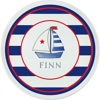 Plates by Kelly Hughes Designs (Set Sail) Plates by Kelly Hughes Designs (Set Sail)