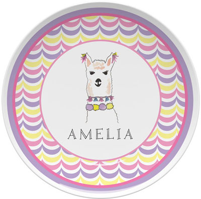 Plates by Kelly Hughes Designs (Llama Love)