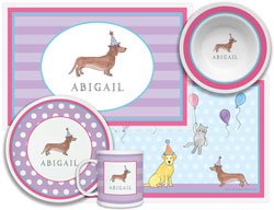3 or 4 Piece Tabletop Sets by Kelly Hughes Designs (Party Animals)