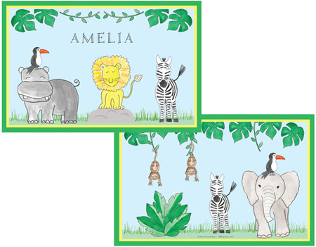 Placemats by Kelly Hughes Designs (Going On Safari)