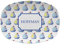 Platters by Kelly Hughes Designs (Sailboats)