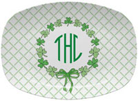 Platters by Kelly Hughes Designs (Shamrock Crest)