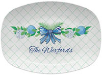 Platters by Kelly Hughes Designs (Blue Garland)