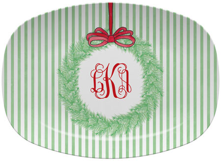 Platters by Kelly Hughes Designs (Pine Wreath) Platters by Kelly Hughes Designs (Pine Wreath)