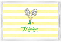 Small Lucite Trays by Kelly Hughes Designs (Tennis Love)