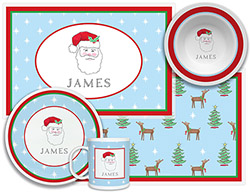 3 or 4 Piece Tabletop Sets by Kelly Hughes Designs (Jolly St. Nick)
