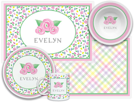 Tabletop Sets by Kelly Hughes Designs (Pink Blooms) Tabletop Sets by Kelly Hughes Designs (Pink Blooms)